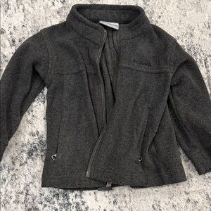 Columbia Kids Charcoal Fleece Jacket